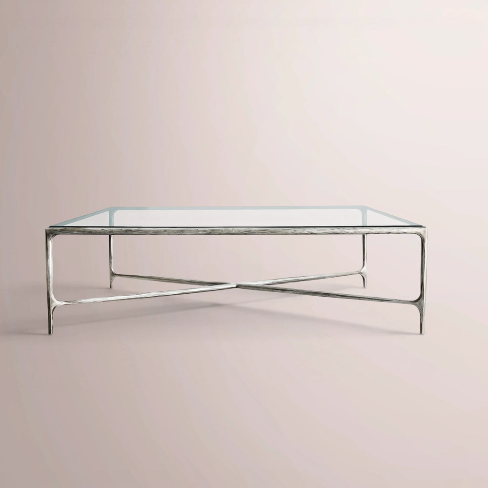 Calix Glass Square Coffee Table