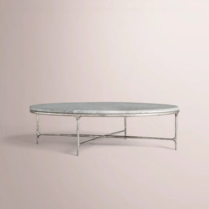 Calix Series Marble Round Coffee Table