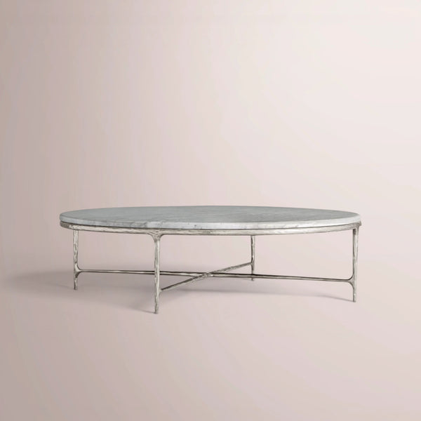 Calix Series Marble Round Coffee Table