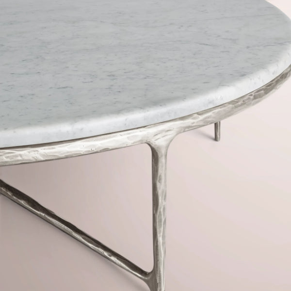 Calix Series Marble Round Coffee Table