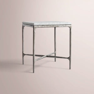 Calix Marble Square Side Table & Drink Table