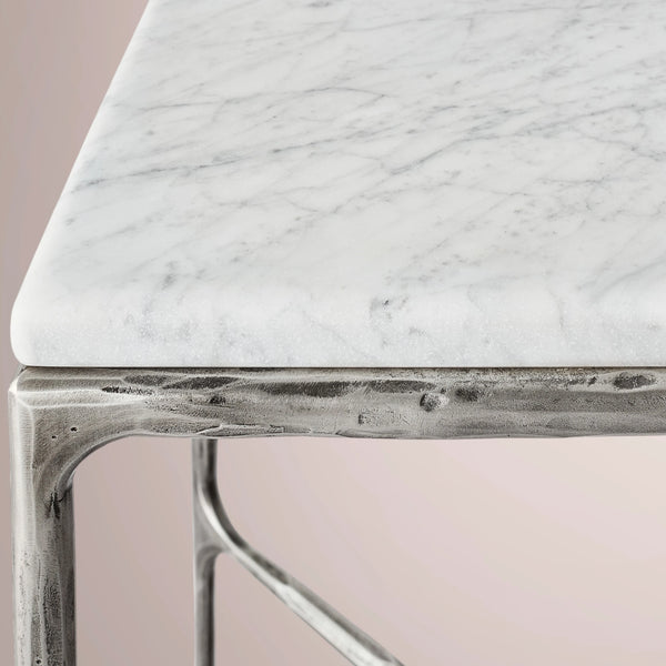 Calix Marble Square Side Table & Drink Table