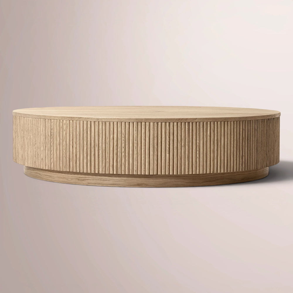 Ethenra Plinth Round Coffee Table