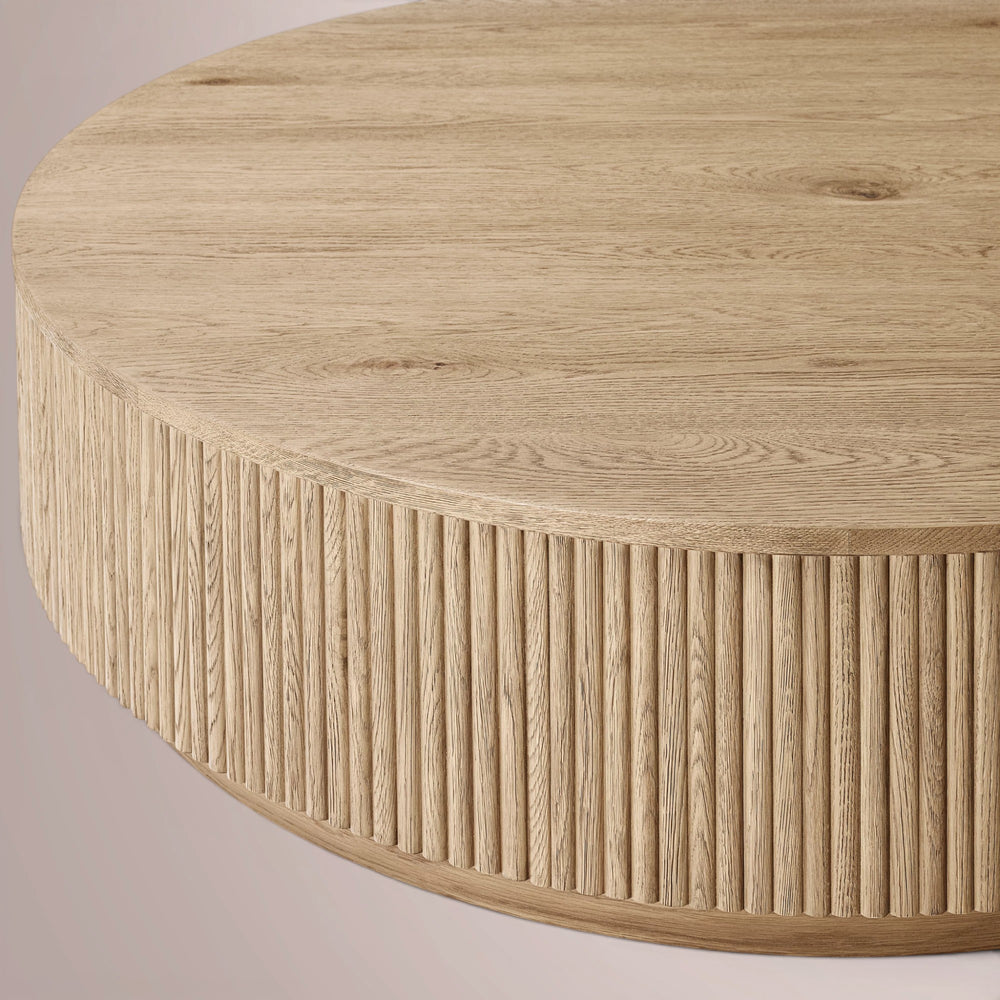 Ethenra Plinth Round Coffee Table
