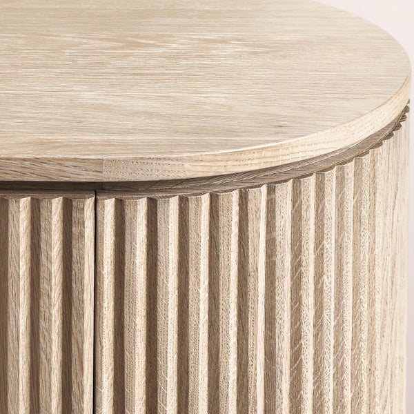 Solenne Low Media Console