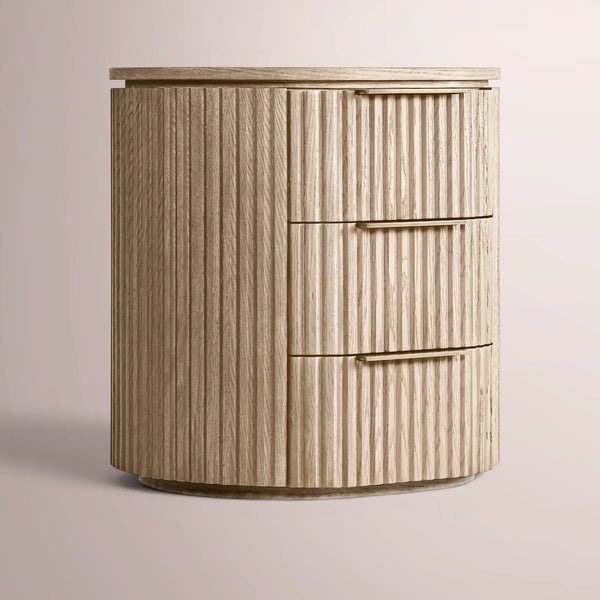 Solenne Closed Bedside Table