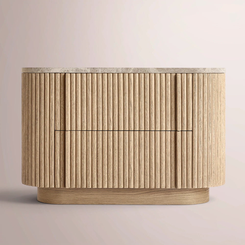Ethenra Emperador Closed Nightstand