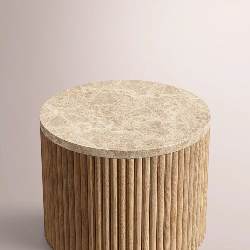 Ethenra Emperador Round Side Table