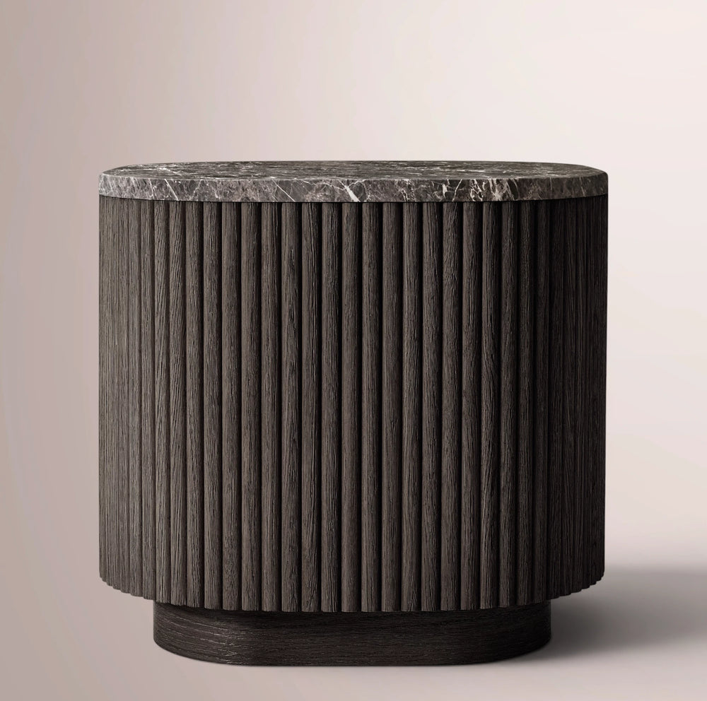 Ethenra Emperador Square Side Table
