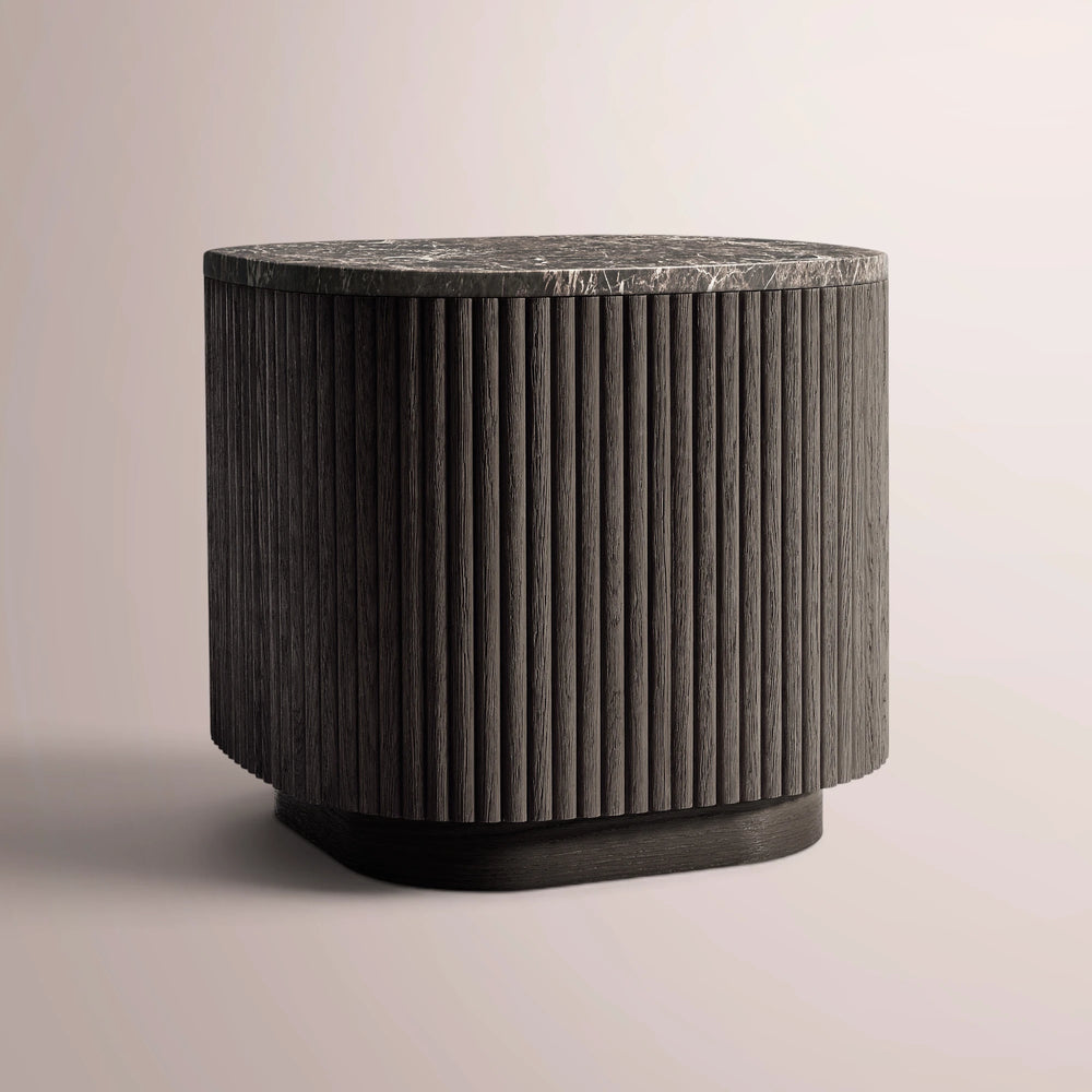 Ethenra Emperador Square Side Table