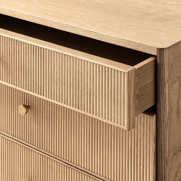 Celestine Reeded Closed Nightstand