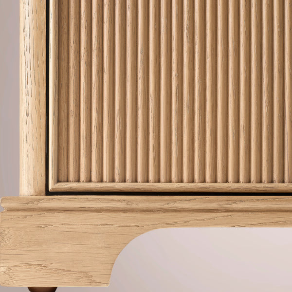 Celestine Reeded Closed Nightstand