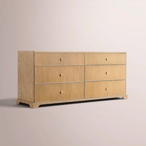 Celestine Reeded Drawer Dresser
