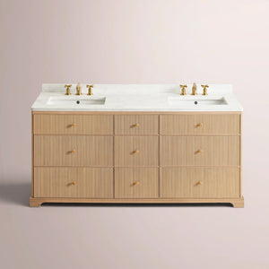 Celestine Reeded Double Vanity