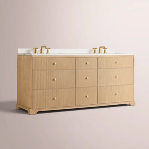 Celestine Reeded Double Vanity