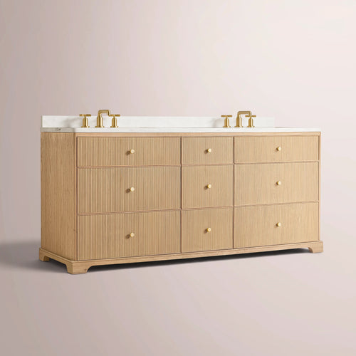 Celestine Reeded Double Vanity