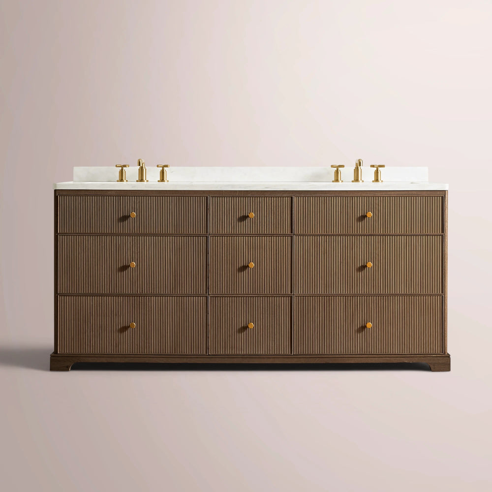 Celestine Reeded Double Vanity