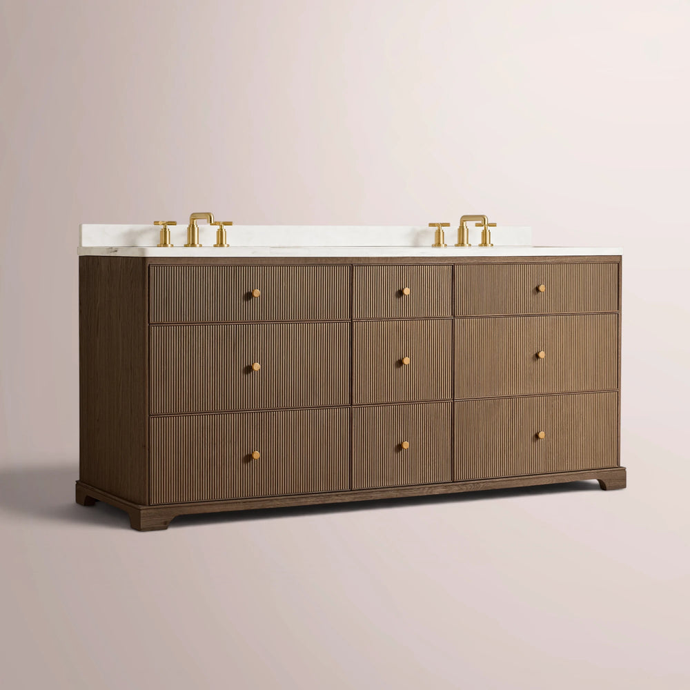 Celestine Reeded Double Vanity