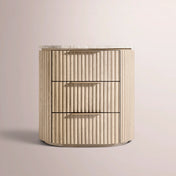 Solenne Emperador Closed Bedside Table