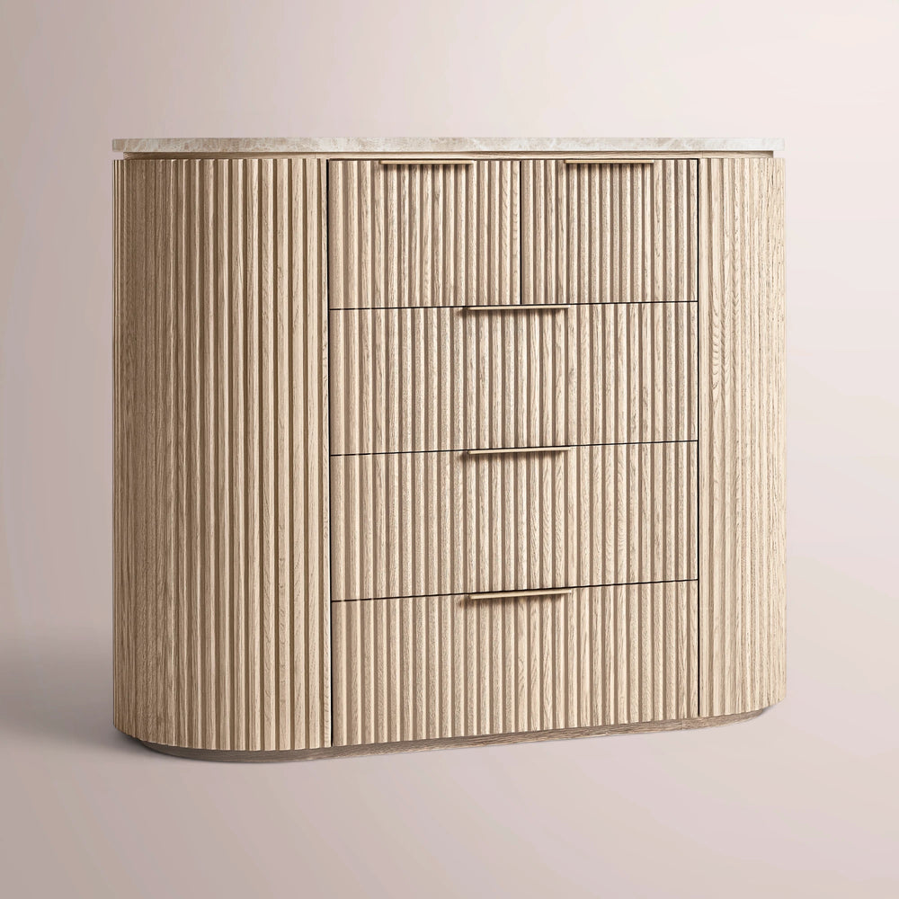 Solenne Emperador Tall Drawer Dresser