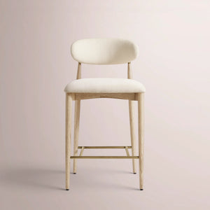 Valoren Armless Fabric Bar & Counter Stool