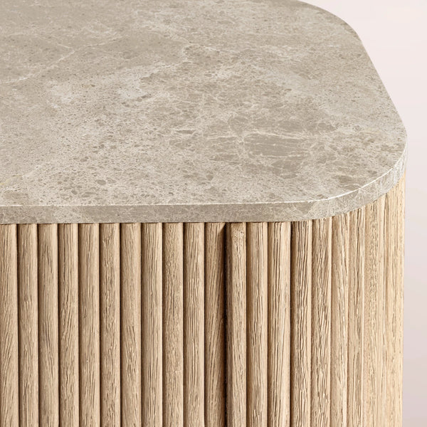 Ethenra Emperador Closed Nightstand