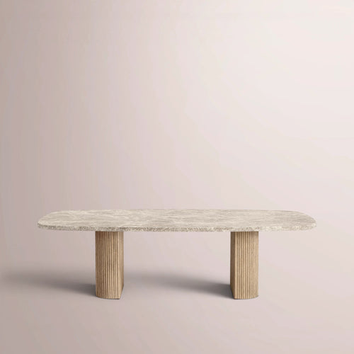 Ethenra Emperador Rectangular Dining Table
