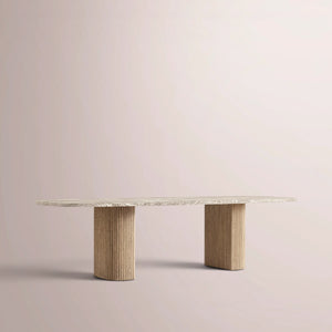 Ethenra Emperador Rectangular Dining Table