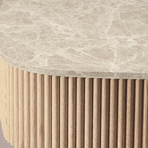 Ethenra Emperador Plinth Rectangular Coffee Table