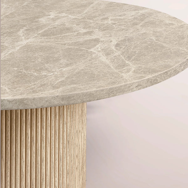 Ethenra Emperador Round Dining Table