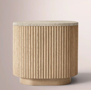 Ethenra Emperador Square Side Table