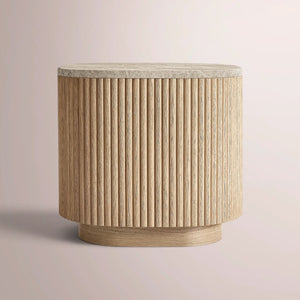 Ethenra Emperador Square Side Table
