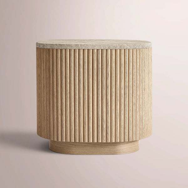 Ethenra Emperador Square Side Table
