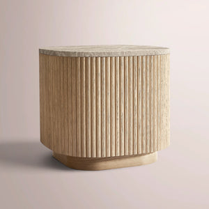 Ethenra Emperador Square Side Table