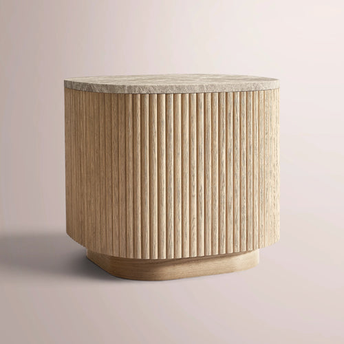 Ethenra Emperador Square Side Table
