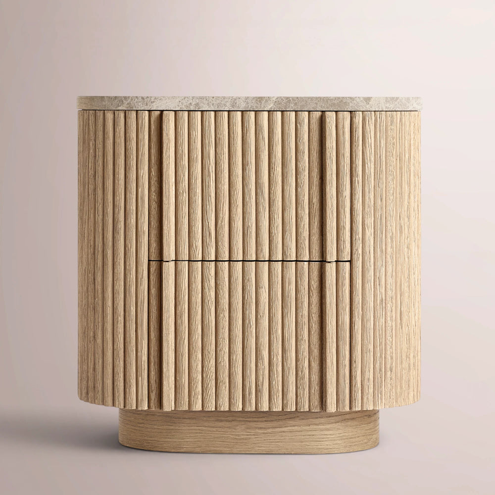 Ethenra Emperador Closed Nightstand