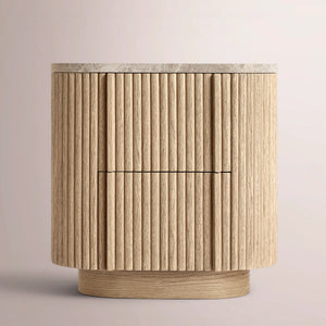 Ethenra Emperador Closed Nightstand