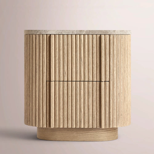 Ethenra Emperador Closed Nightstand