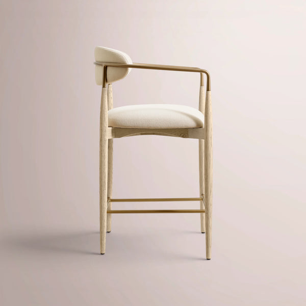 Valoren Fabric Bar & Counter Stool