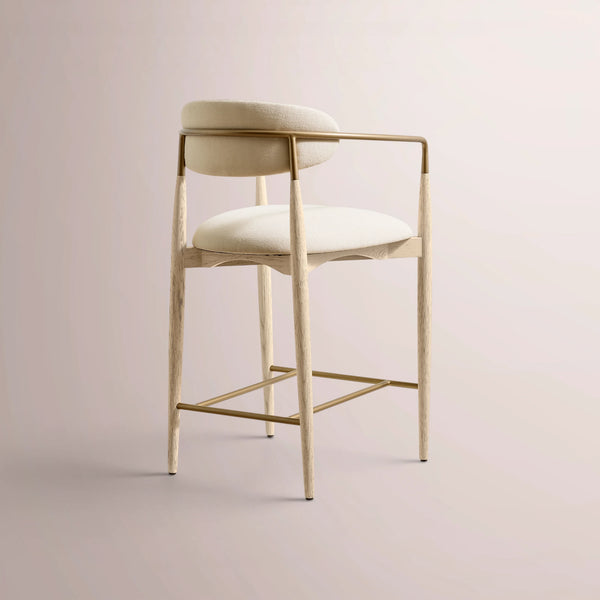 Valoren Fabric Bar & Counter Stool