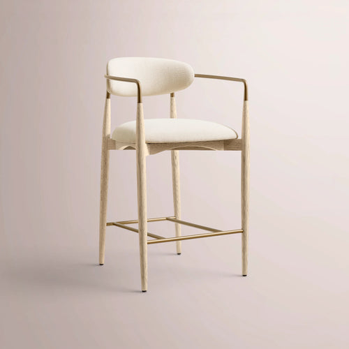Valoren Fabric Bar & Counter Stool