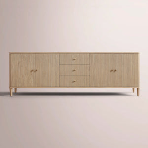 Lucienne Reeded 4-door Sideboard With Drawers