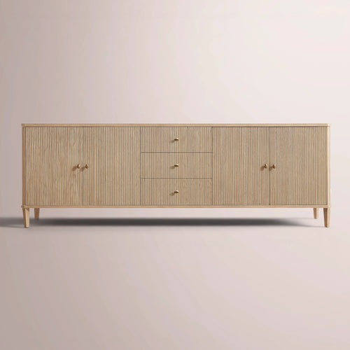 Lucienne Reeded 4-door Sideboard With Drawers