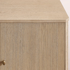 Lucienne Reeded 4-door Sideboard With Drawers