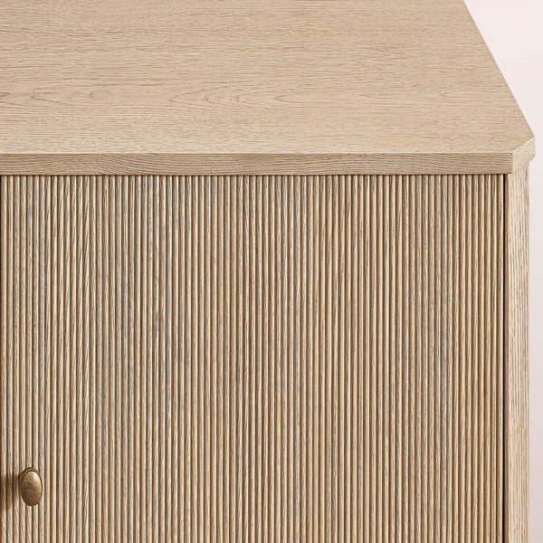 Lucienne Reeded 4-door Sideboard With Drawers