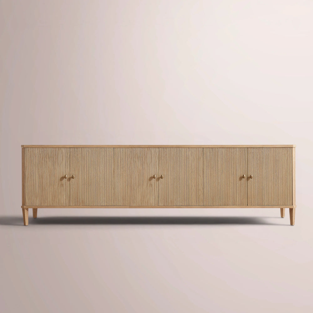 Lucienne Reeded Media Console