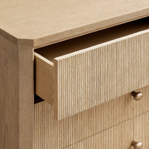 Lucienne Reeded Closed Nightstand