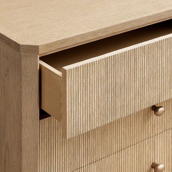 Lucienne Reeded Closed Nightstand