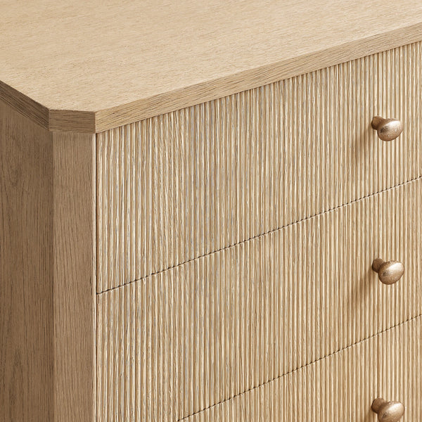 Lucienne Reeded Closed Nightstand