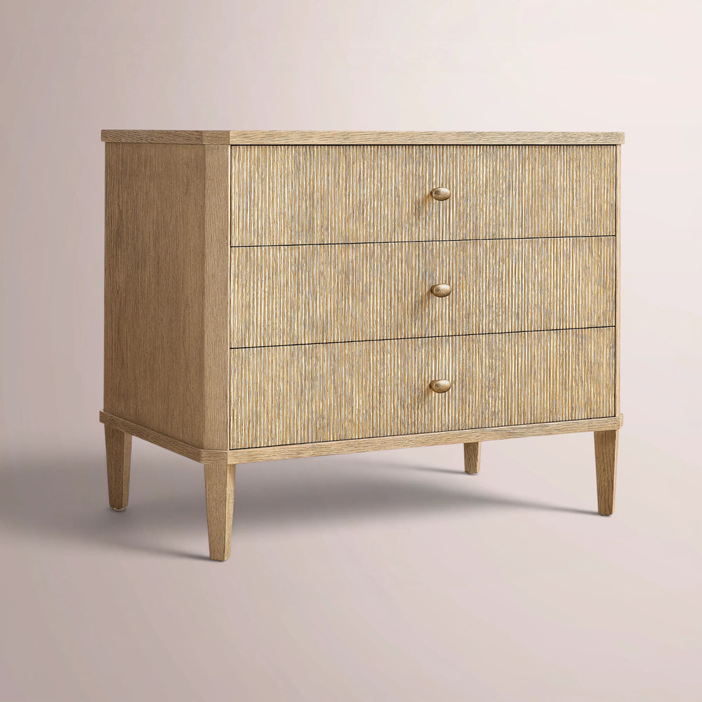 Lucienne Reeded Closed Nightstand